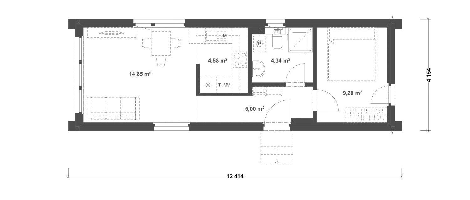 BUNGALOV 38 S
