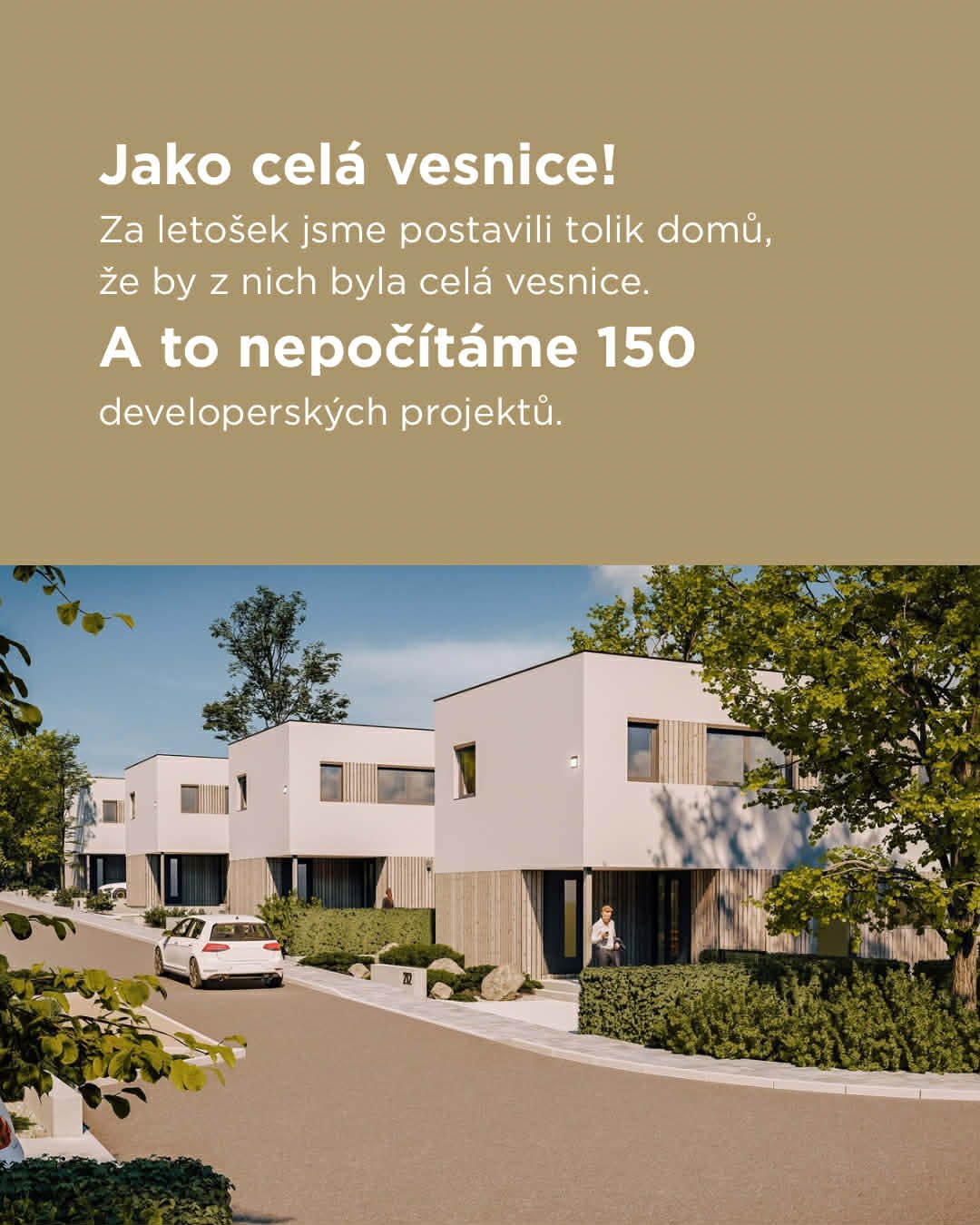 Kolik jsme postavili domů?