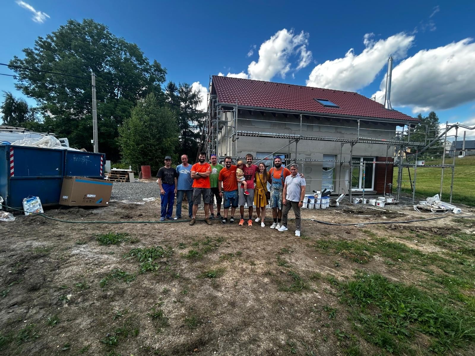 Lanhausovi a montážní parta